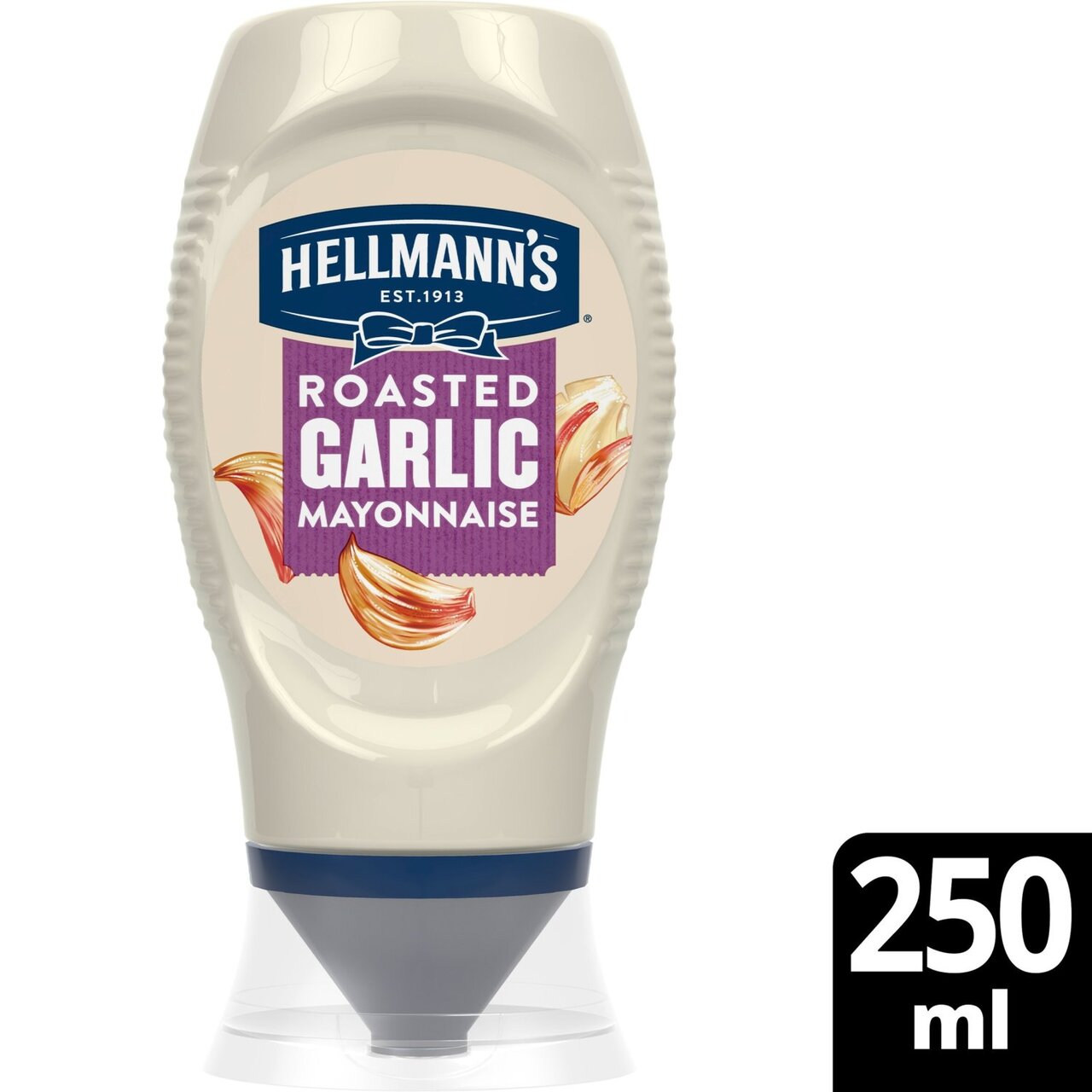 Hellmanns Squeezy Garlic Mayonnaise 250ml