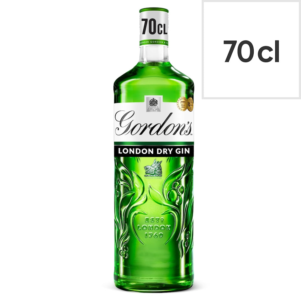 Gordons Dry Gin 70cl Abv 37.5%