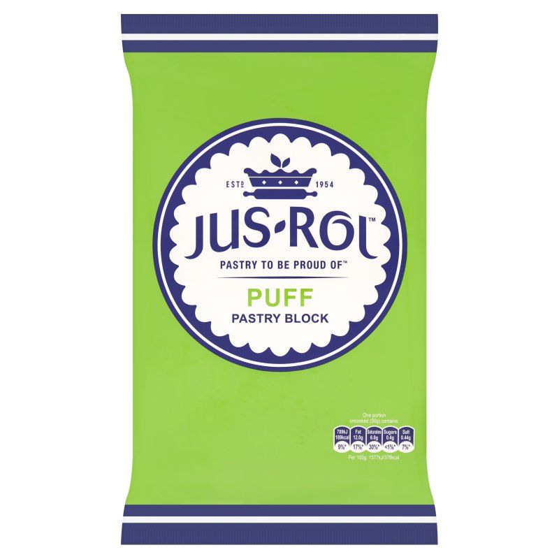 Jus Roll Puff Pastry Block 1.5kg