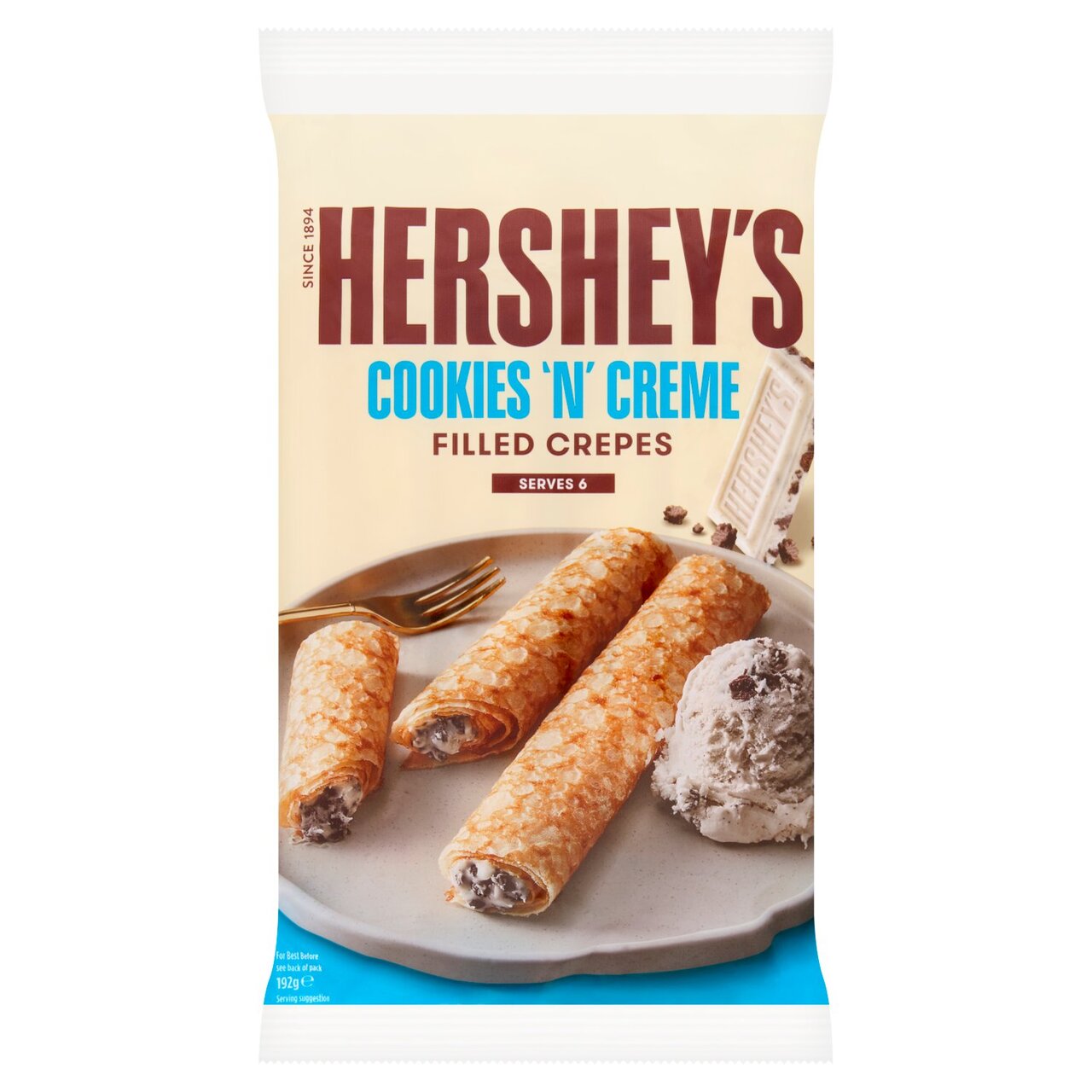 Hersheys Cookies N Creme Crepes 192g