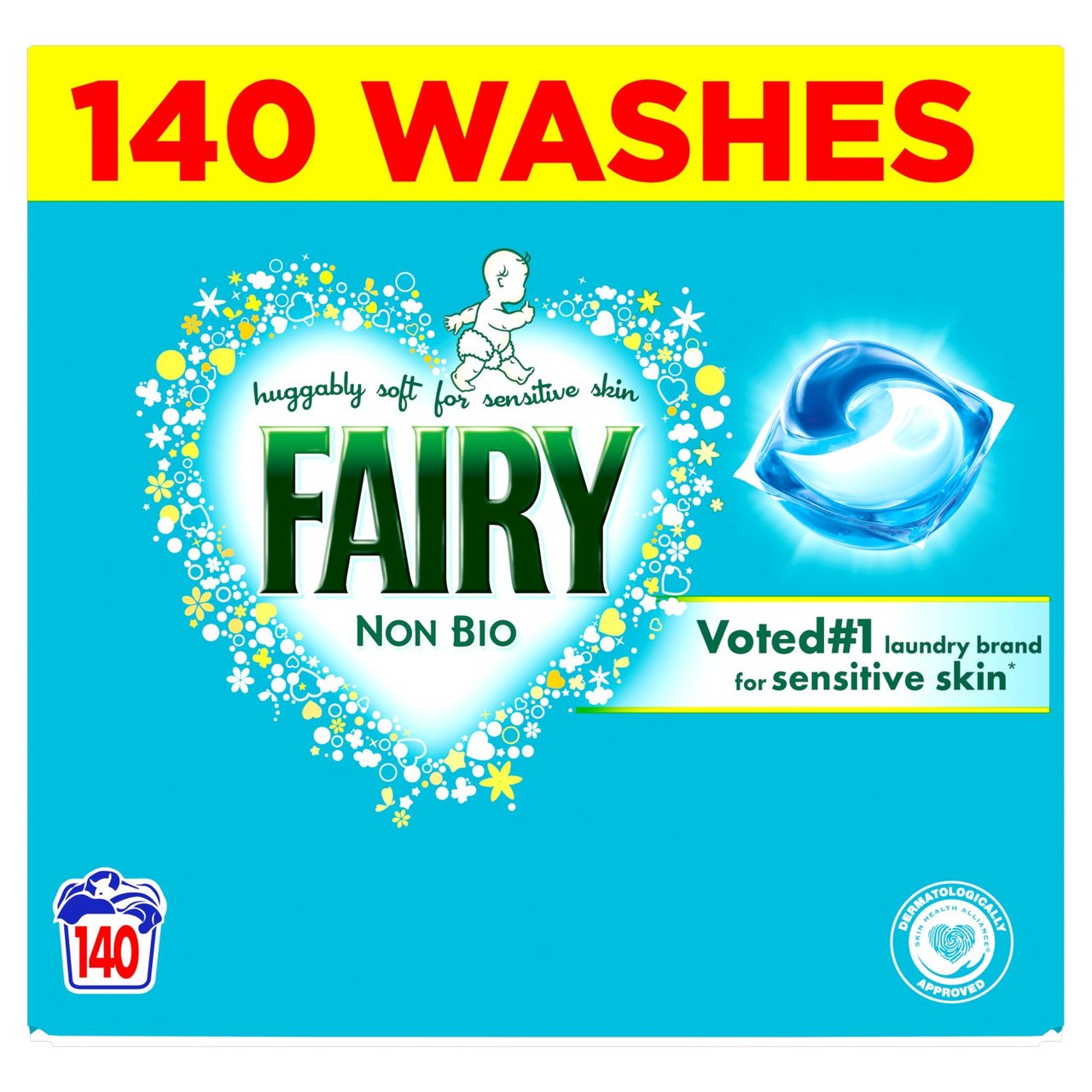 Fairy Non-Bio Washing Powder 140W