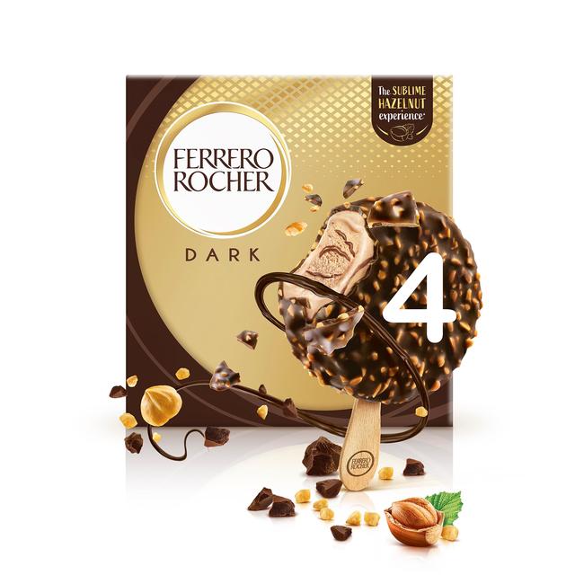 Ferrero Rocher Dark Ice Cream 4 pack