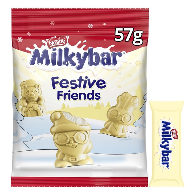 Milkybar Festive Friends Sharing Bag 57g +