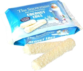 The Snowman and The Snowdog Coconut Log Bites 10pk +