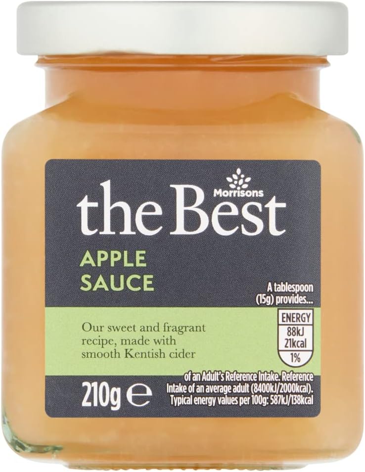 Morrisons The Best Bramley Apple Sauce With Kentish Cider 210g