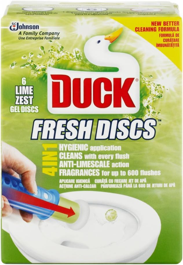 Duck Fresh Discs Lime Gel 6pk