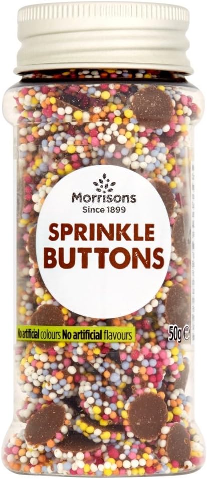 Morrisons Sprinkle Buttons 50g