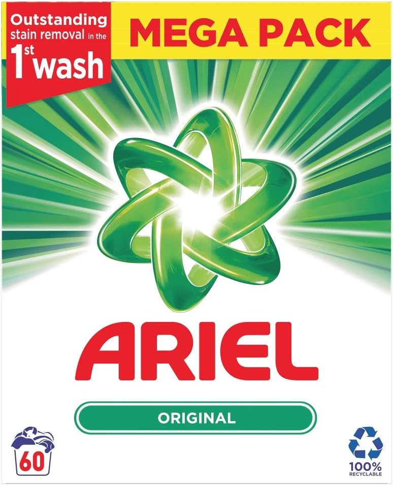 Ariel Bio Powder 60 Wash 3.9kg