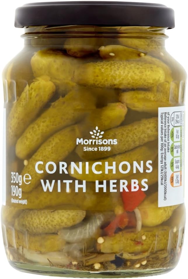 Morrisons Cornichons With Herbs 350g