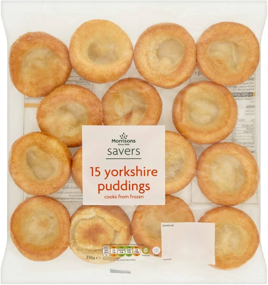 Morrisons Savers Yorkshire Puddings 15pk 230g