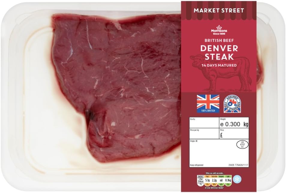 Morrisons Market St Beef Denver Steak 300g