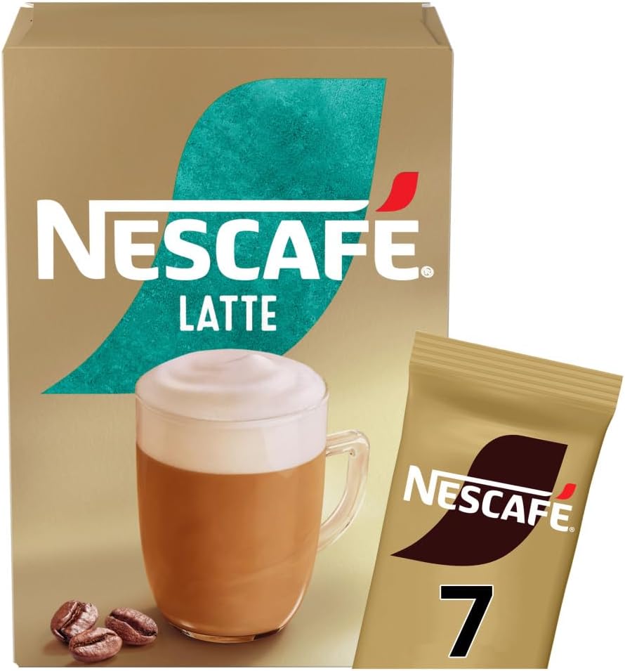 Nescafe Latte Instant Coffee Sachets 7 x 18g