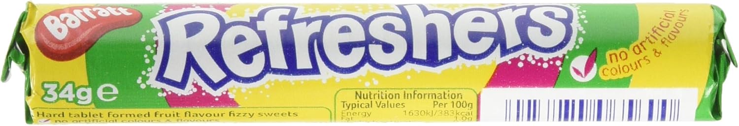 Barratt Refreshers 34g