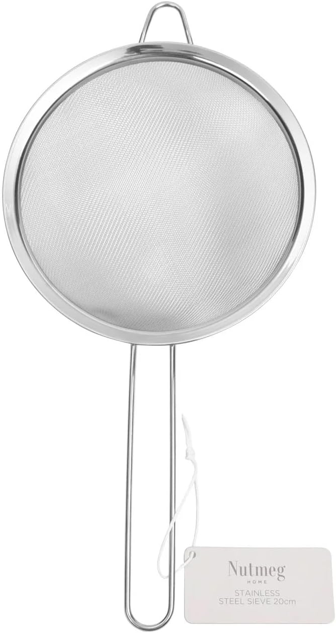 Nutmeg Home 20cm Stainless Steel Sieve [438]