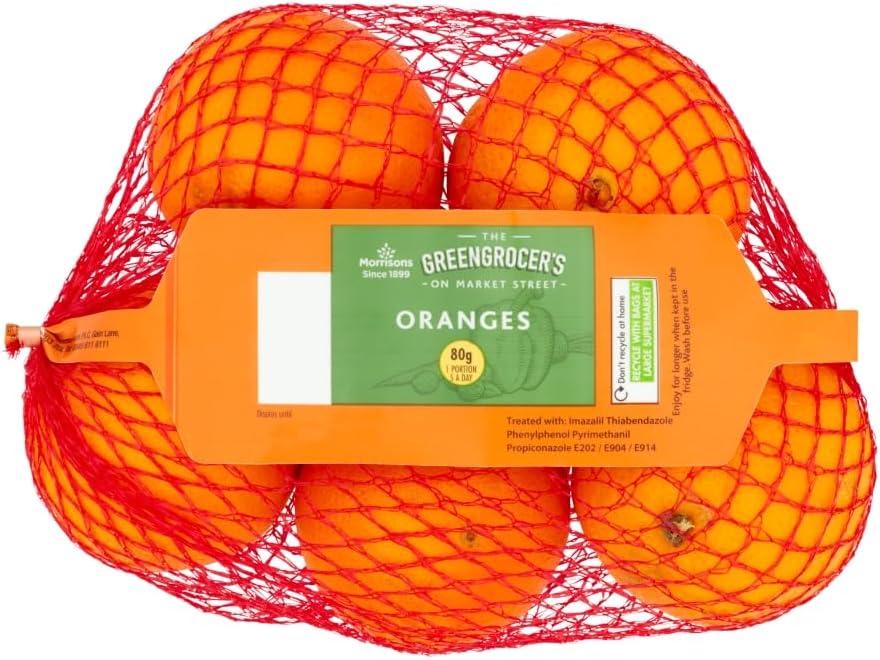 Morrisons Market St Orange Bumper 5pk