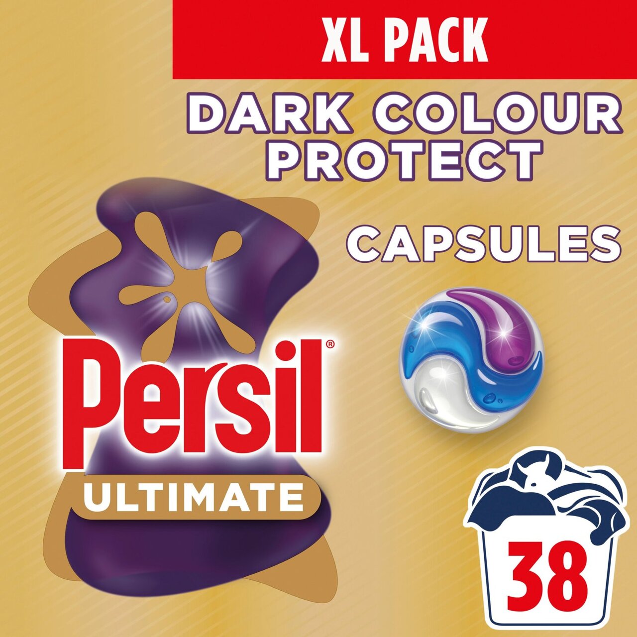 Persil Ultimate Dark Colour Protect Laundry Washing Capsules 24pk