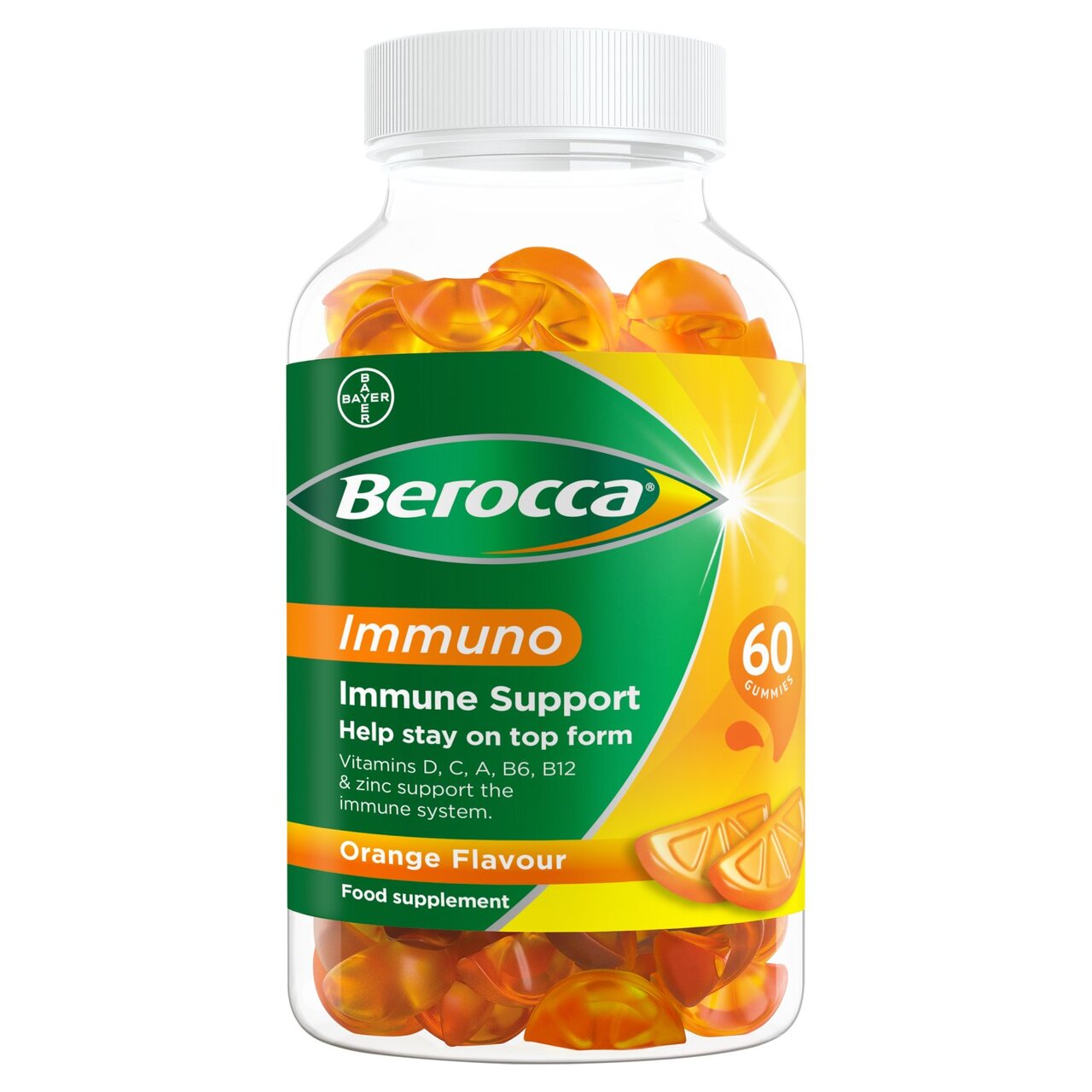 Berocca Immuno Gummies 60pk