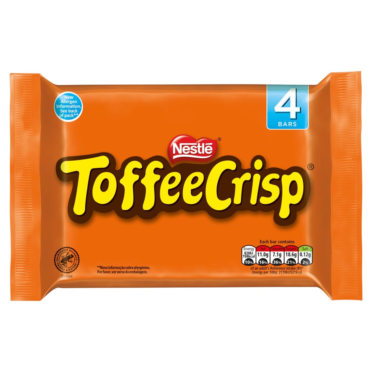 Toffee Crisp 4 x 38g