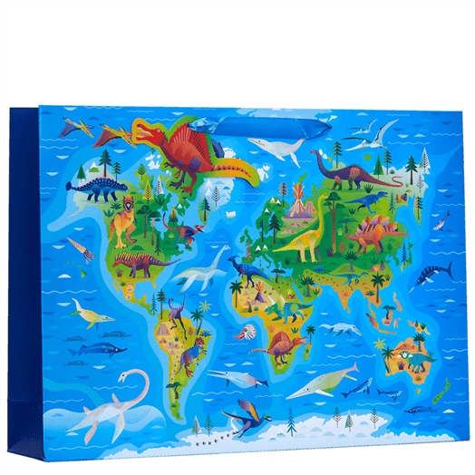Gift Bag Ex Large Dinosaurs
