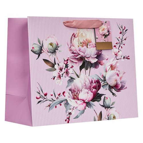 DBV Gift Bag Large Shopper Harmony Pink Floral