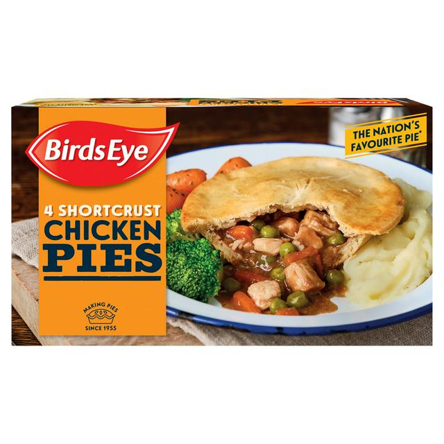 Birds Eye 4 Chicken Pies 620g