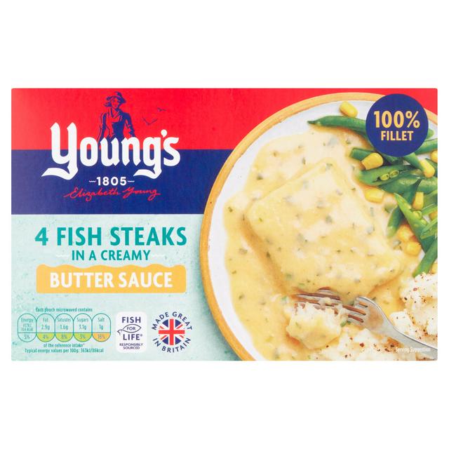 Youngs Fish In Butter Sauce 560g