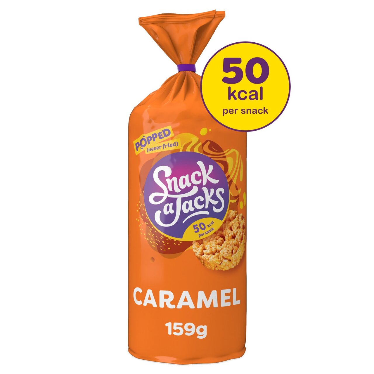 Snack A Jacks Jumbo Caramel 159g