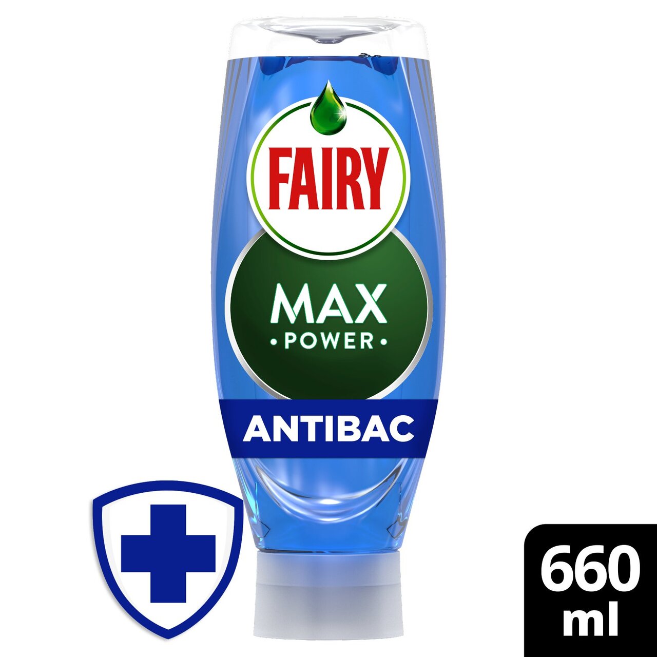 Fairy Max Power Antibacterial Washing Up Liquid 660ml