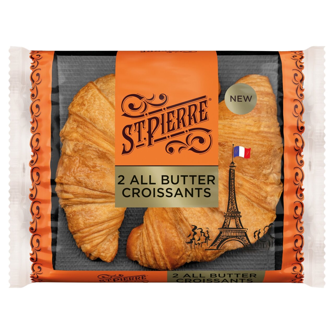 St Pierre All Butter Croissants 2pk