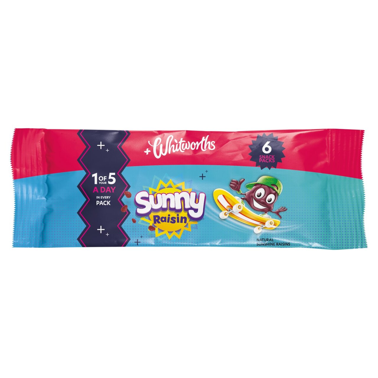 Whitworths Sunny Raisins 30g 6pk