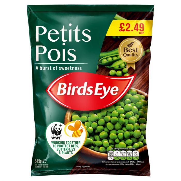 Bird's Eye Petit Pois 545g PMP2.49