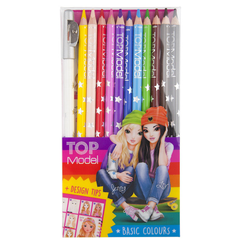 Top Model Colured Pencil Set