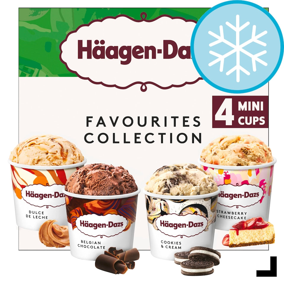 Haagen Dazs Favourites Minicups 4 x 95ml