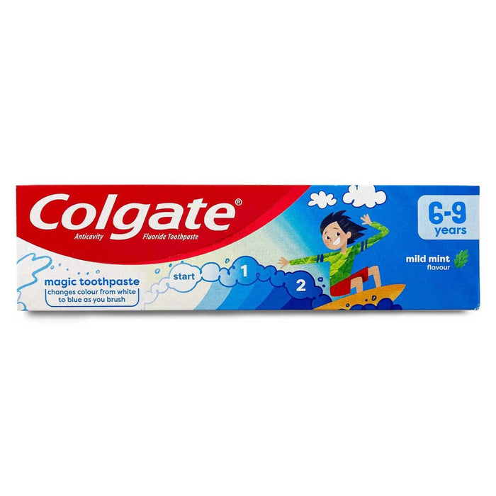 Colgate Toothpaste Kids Mild Mint 6-9 yrs 50ml