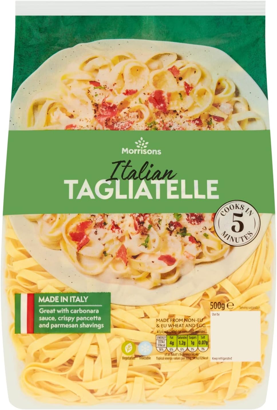 Morrisons Kitchen Tagliatelle 500g