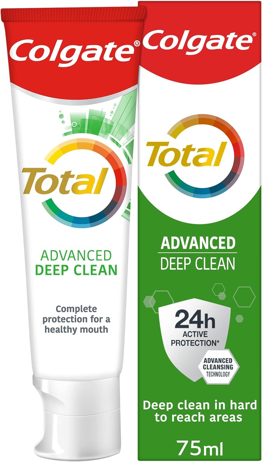 Colgate Total Active Prevention and Deep Clean Toothpaste 75ml