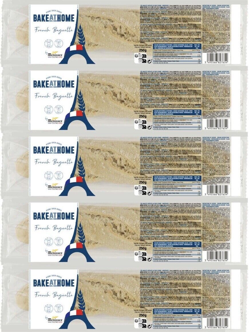 Menissez Sourdough Baguette 5 pack