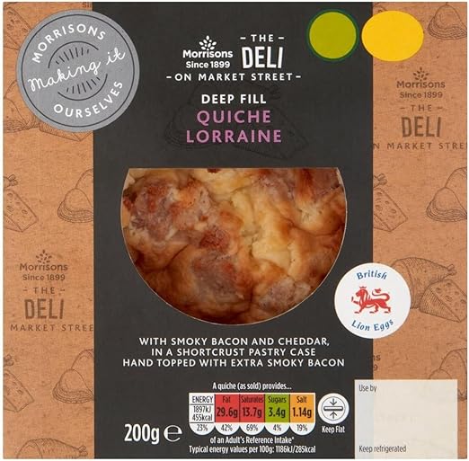 Morrisons Quiche Lorraine 200g