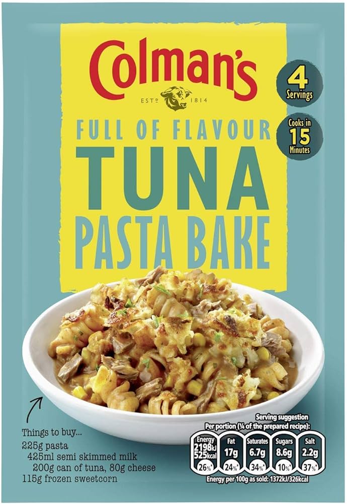 Colman's Tuna Pasta Bake Mix 44g