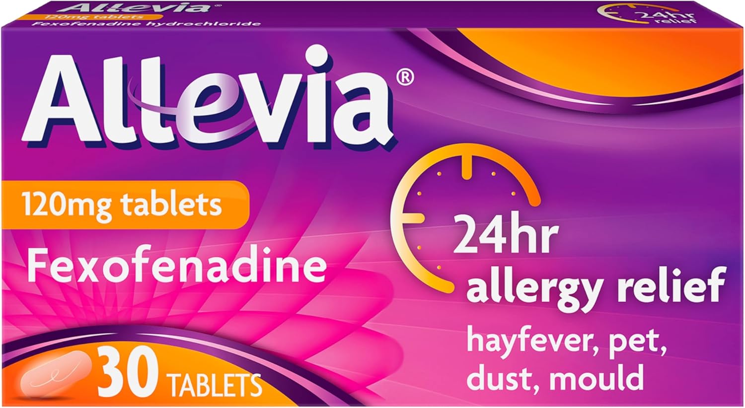 Allevia 120mg Hayfever Tablets 30pk