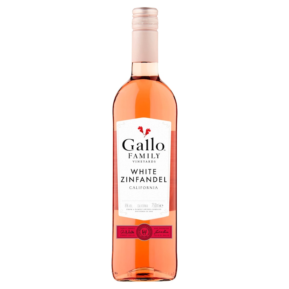 Gallo Family White Zinfandel Wine 75cl 9.5%