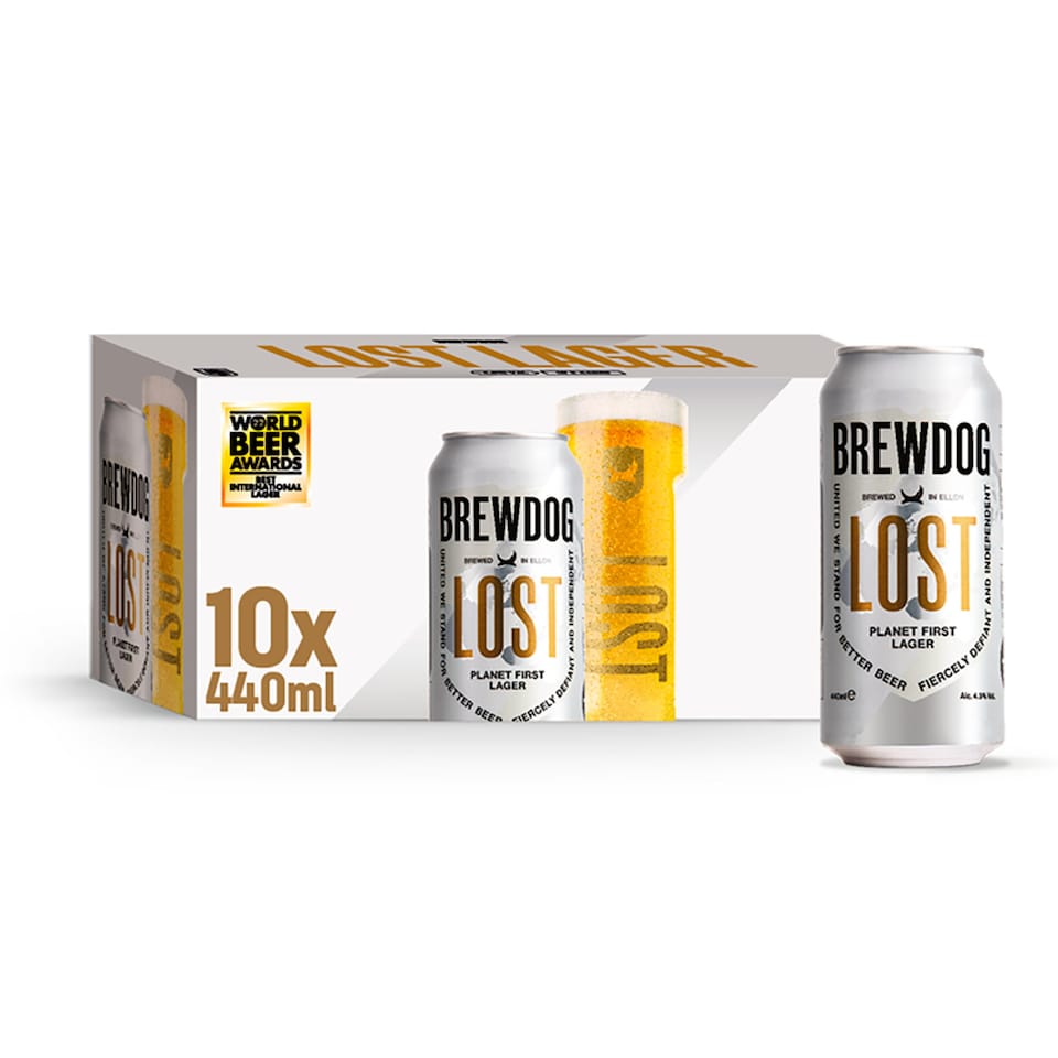 Brewdog Lost Lager 10 x 440ml 4.5%