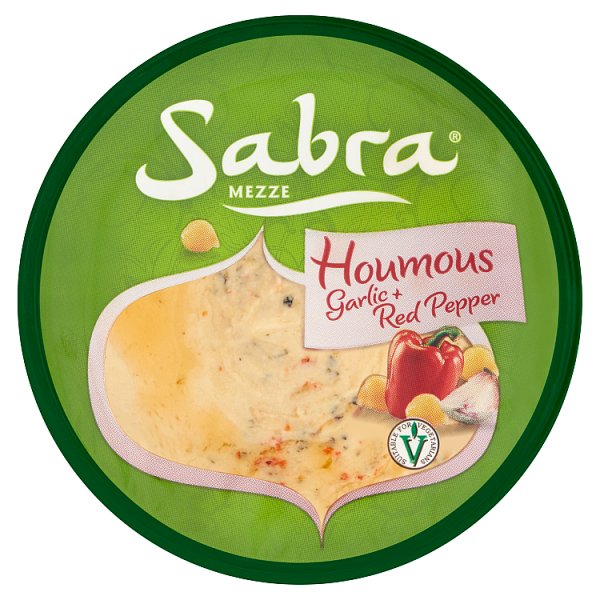 Sabra Garlic & Red Pepper 200g