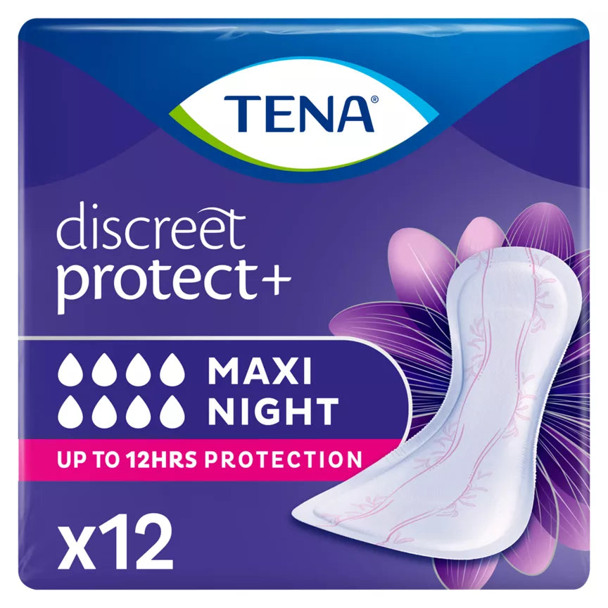 Tena Lady Maxi Night Incontinence Pads 6pk