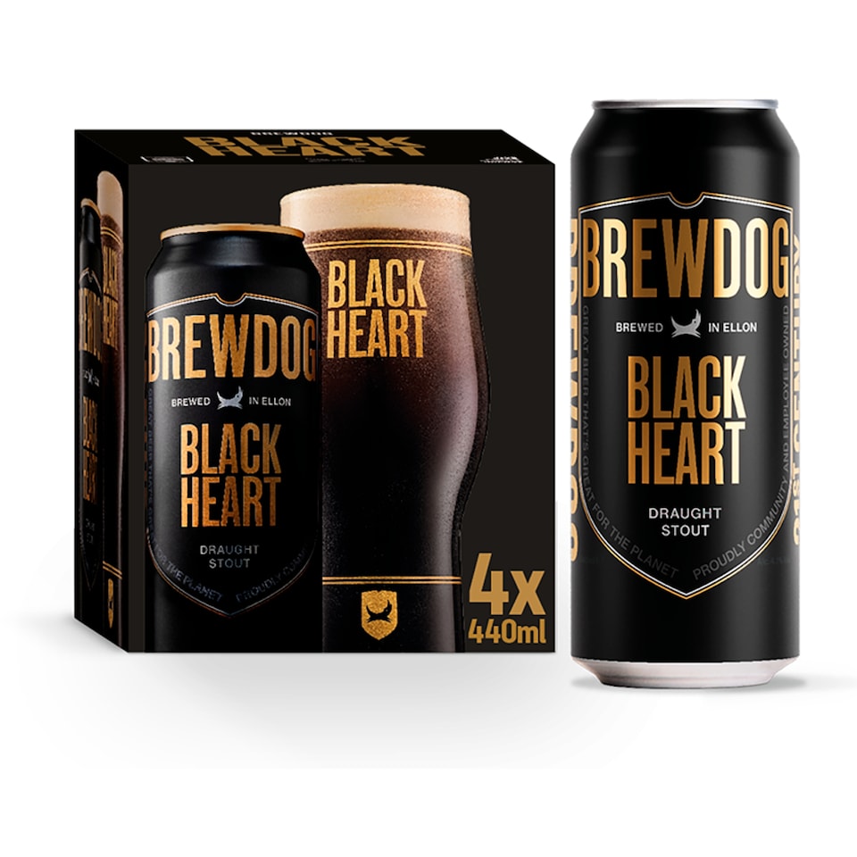 Brewdog Black Heart 4 x 440ml 4.1%