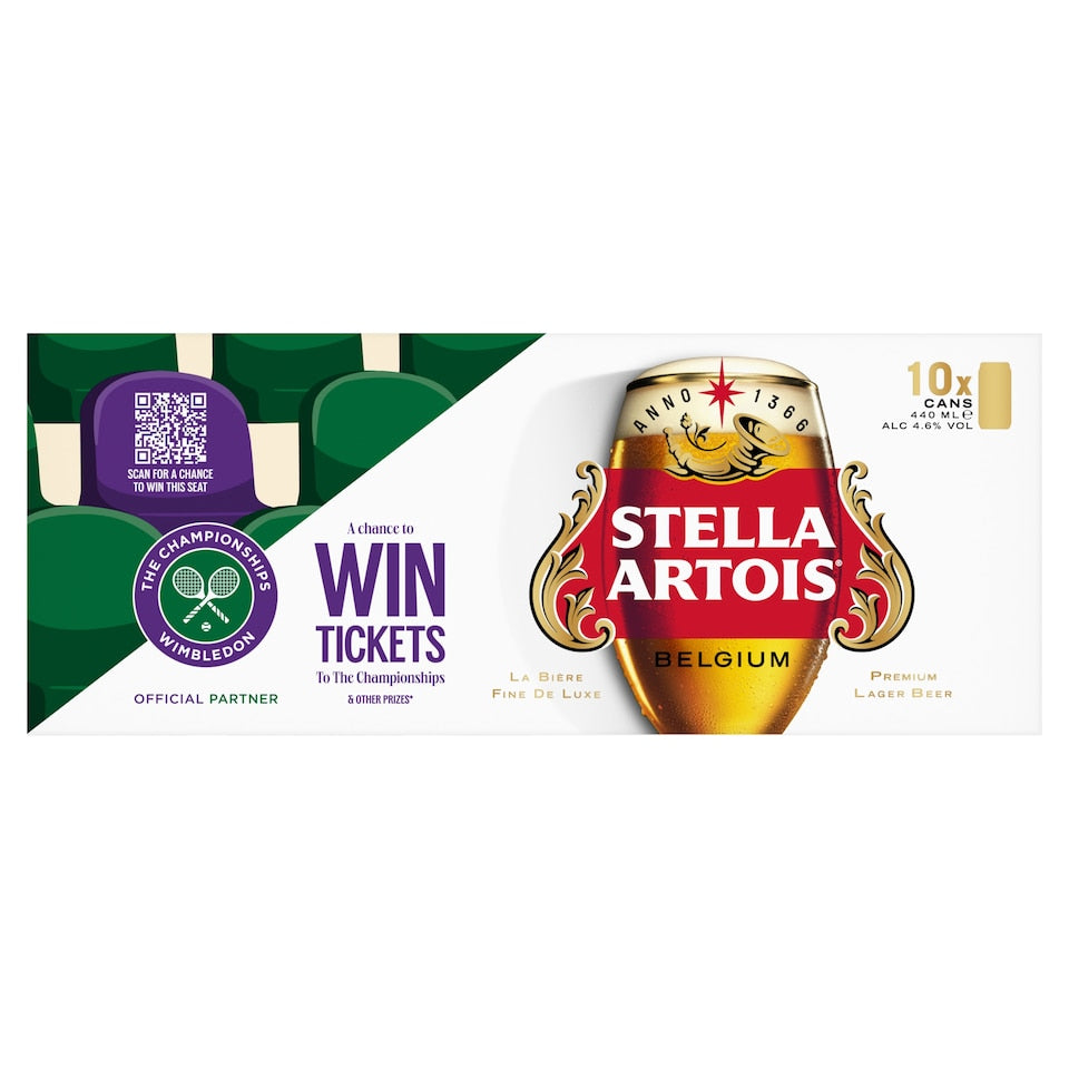 Stella Artois 10 x 440ml 4.6%