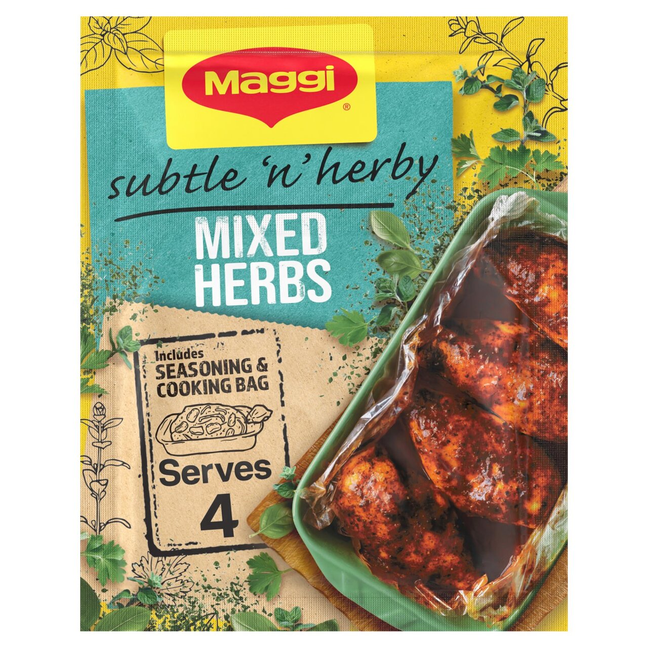 Maggi So Juicy Chicken & Mixed Herb 30g