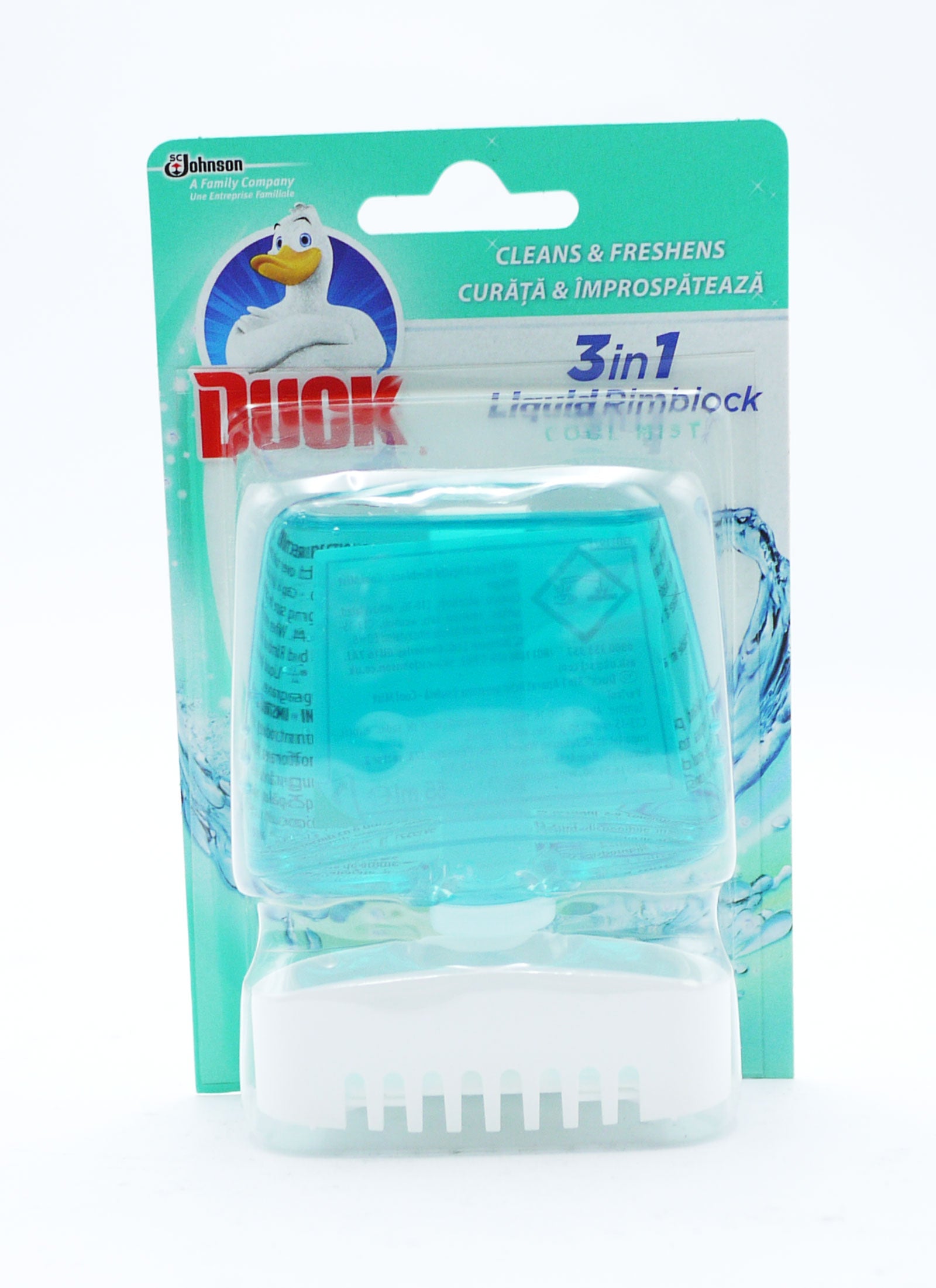 TOILET DUCK RIM BLOCK CAGE COOL MIST