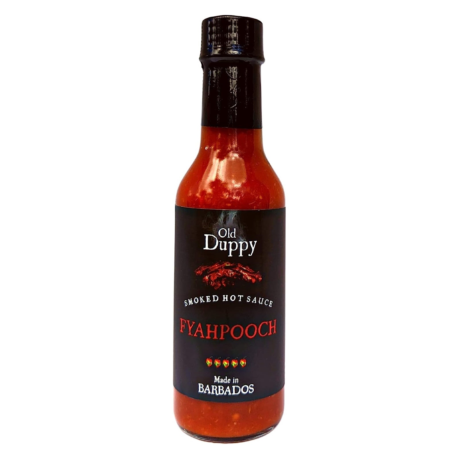 Fyahpooch Smoked Pepper Sauce 150ml