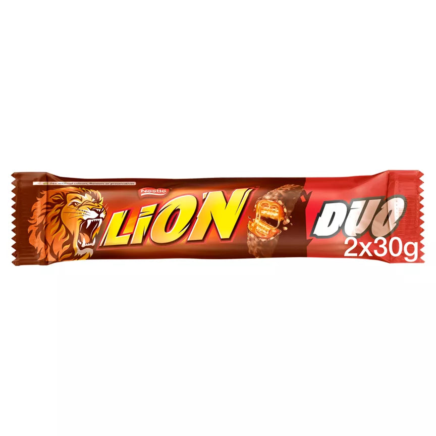 Nestle Lion Bar Duo 60g